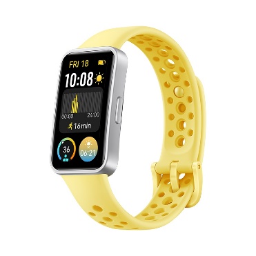 HUAWEI Band 9, 1.47”AMOLED, Larga Duración de 2 semanas, Ajuste de brillo automático, Mayor precisión de medición, Amarillo Pre-venta