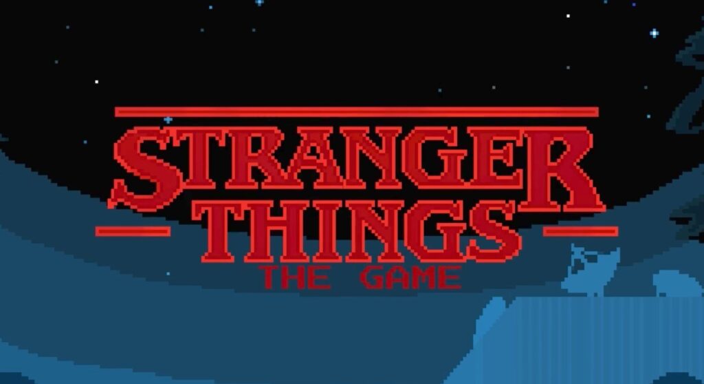 Video juego de Stranger things