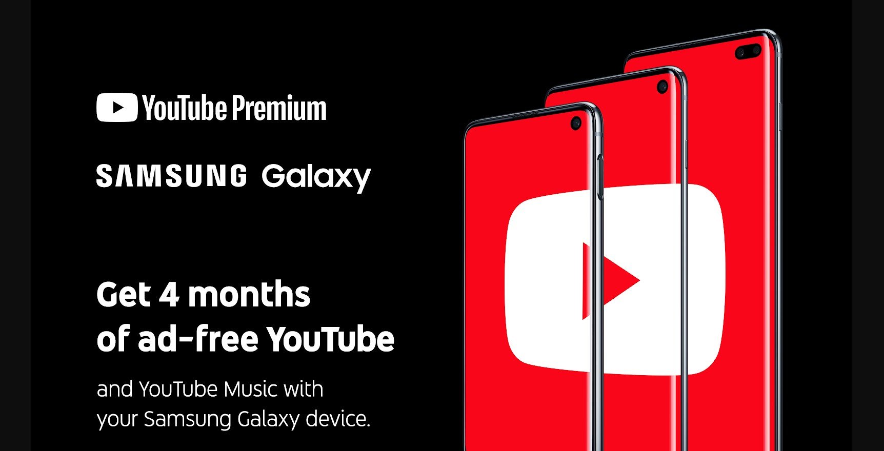 Samsung galaxy Youtube premium