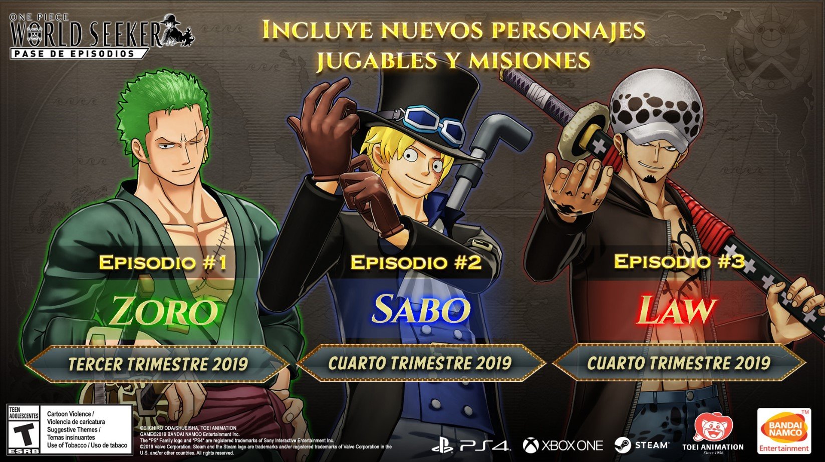 One Piece World Seeker DLC