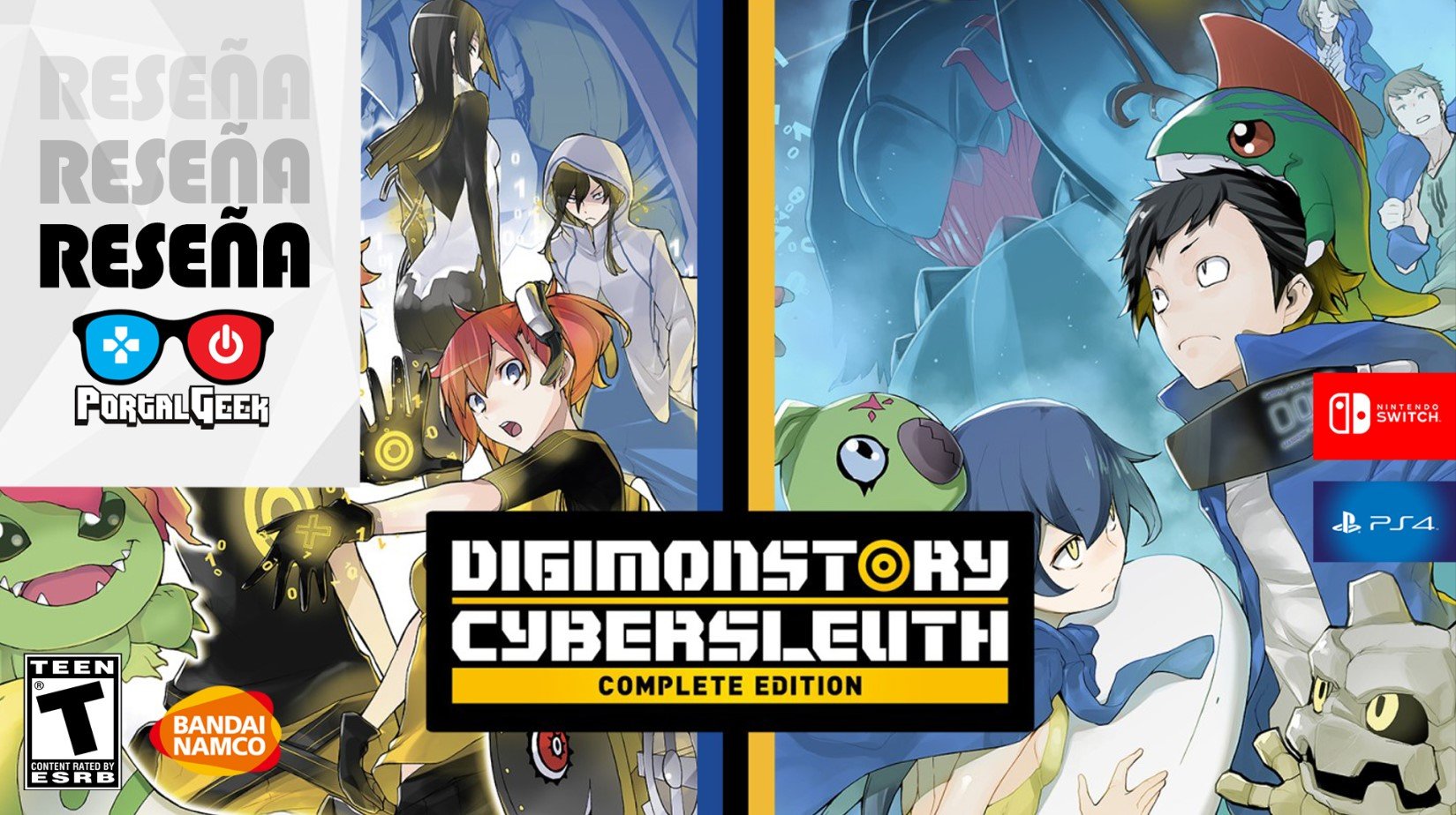 Reseña Digimon Story Cyber Sleuth Complete Edition