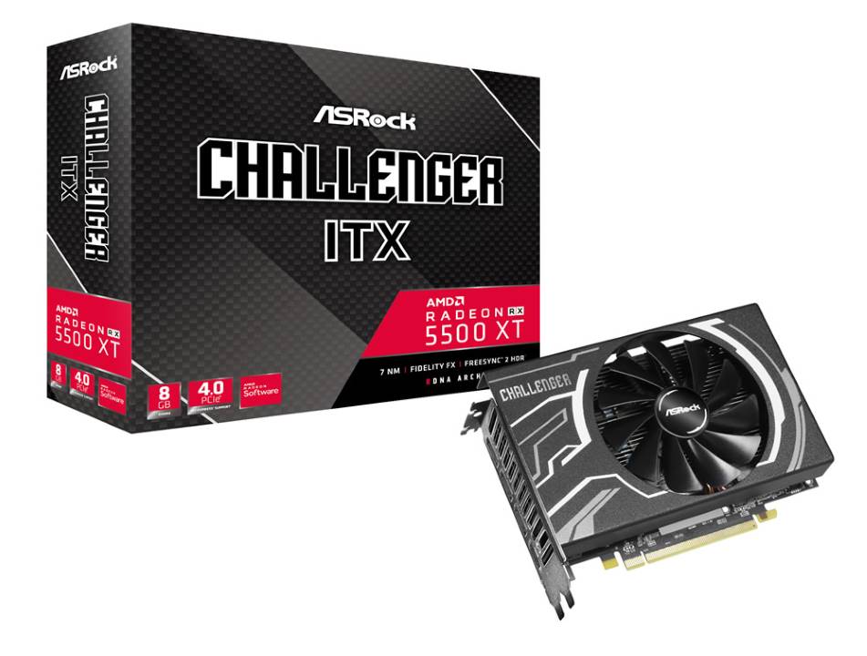 ASRock_Radeon RX 5500 XT Challenger ITX 8G_box