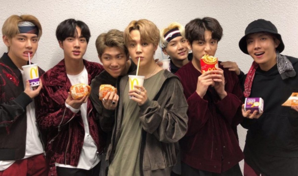 BTS Mc Donalds