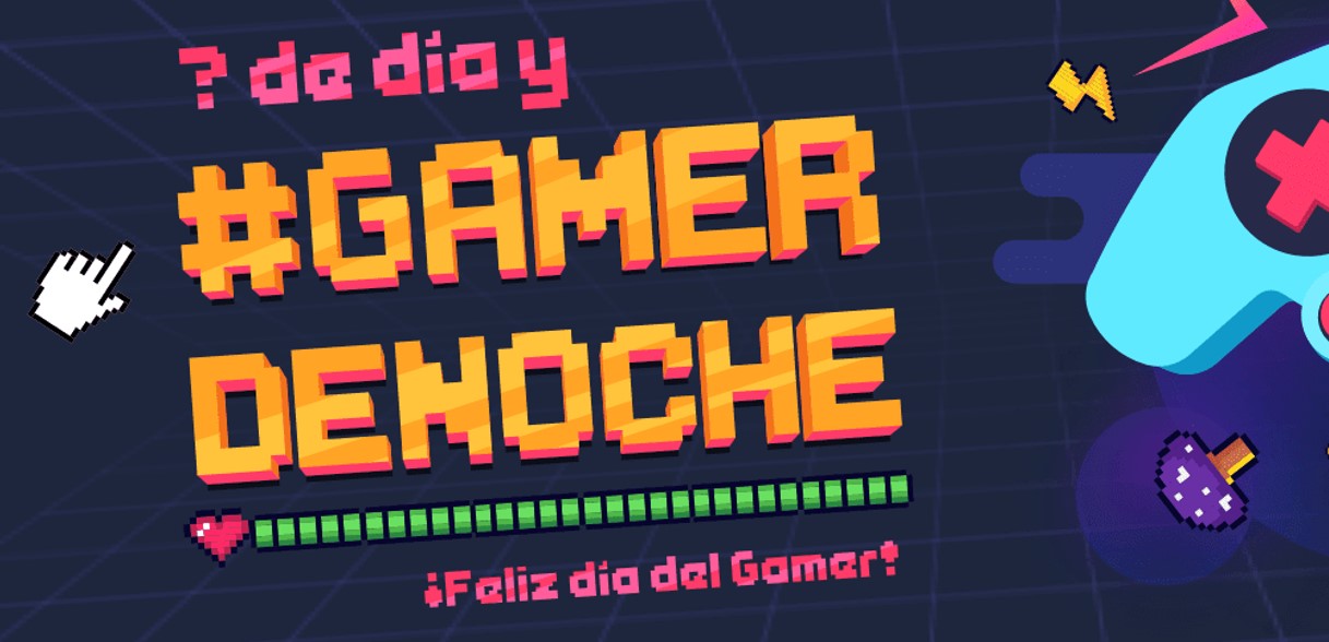 gamer de noche