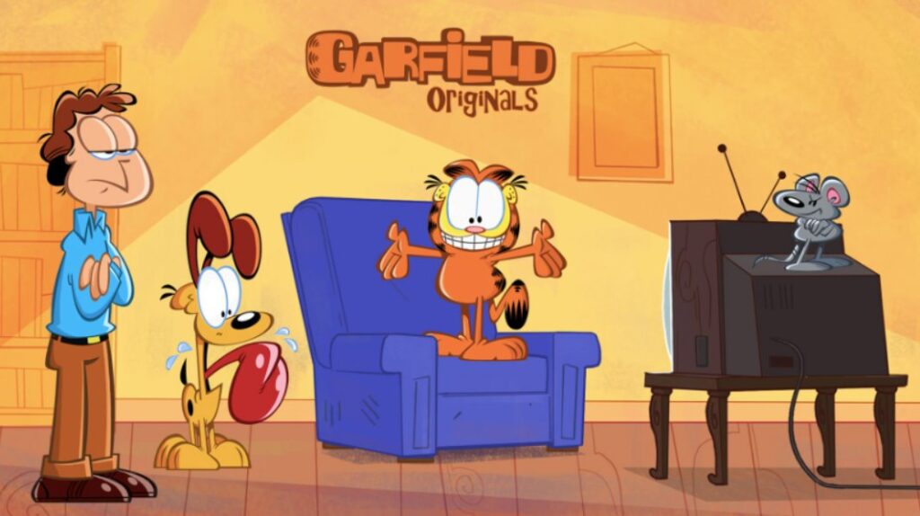 garfield canela tv