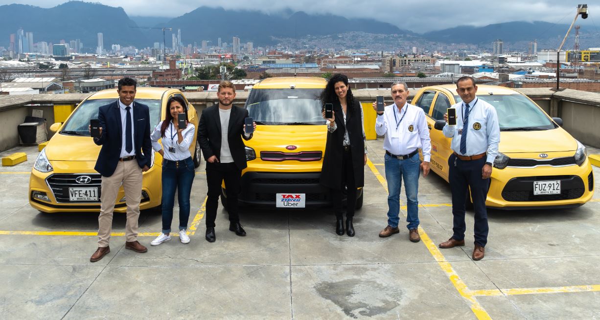 uber taxi colombia