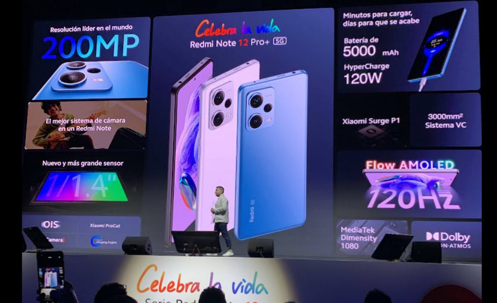 Smartphone Xiaomi Redmi Note 12 Pro+ 8GB/ 256GB/ 6.67/ 5G/ Azul Cielo