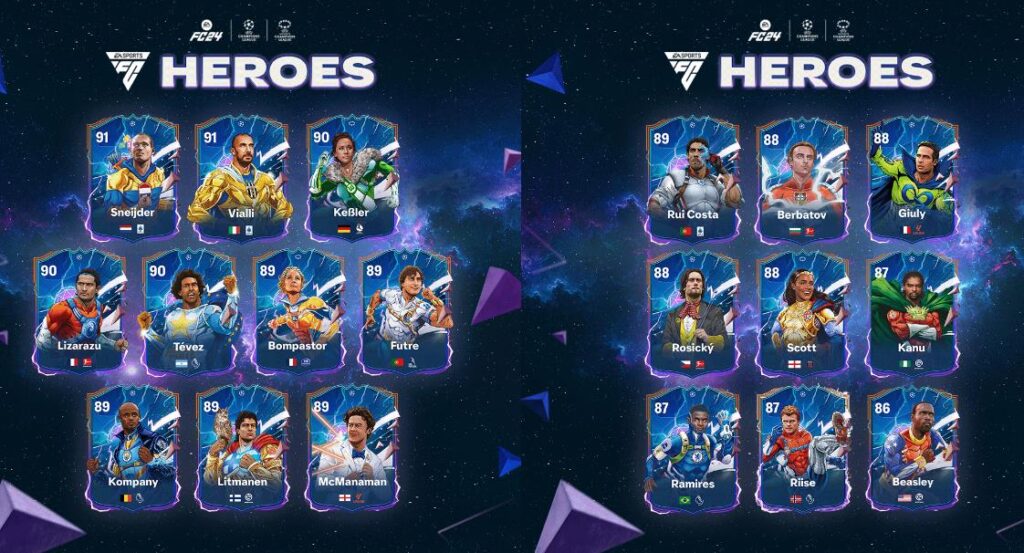 EA sports FC aheroes