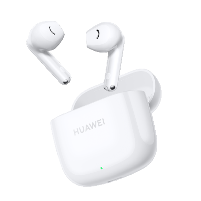 HUAWEI FreeBuds SE 2, 40 h de música continua, Ultra ligeros y cómodos, Carga rápida, Ceramic White