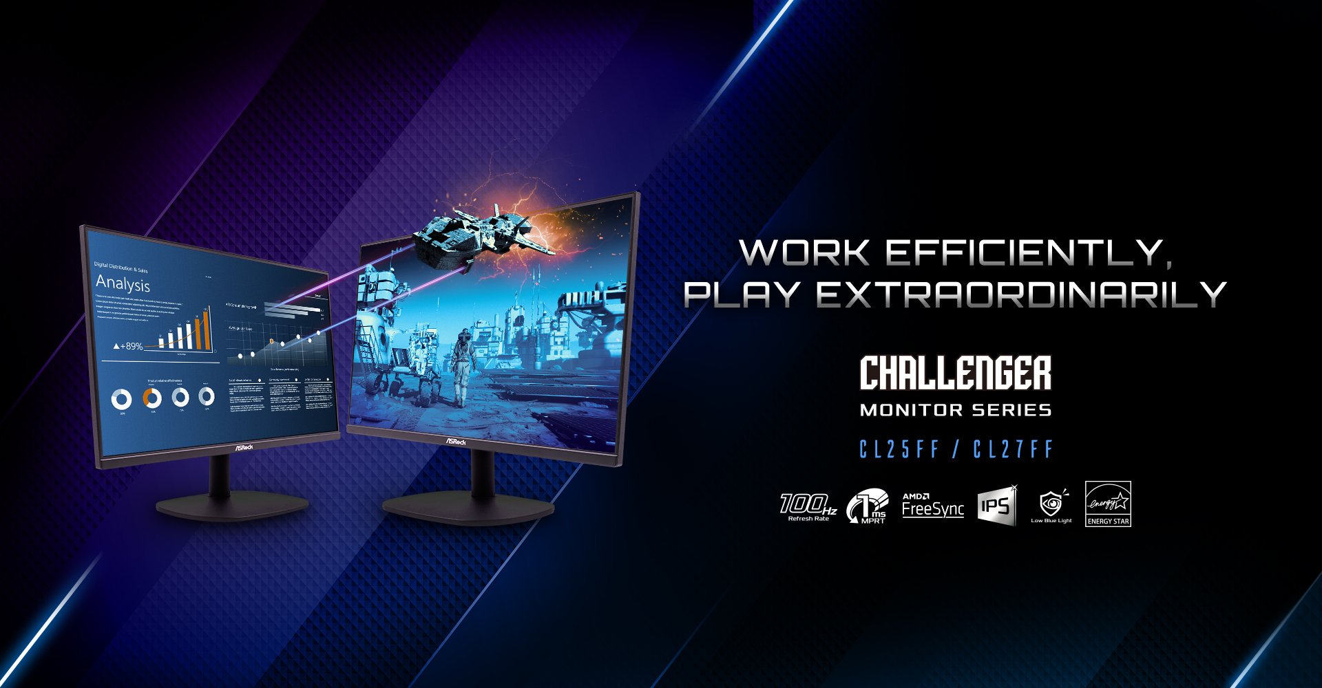 Monitores-ASRock-Challenger-CL25FF-y-CL27FF