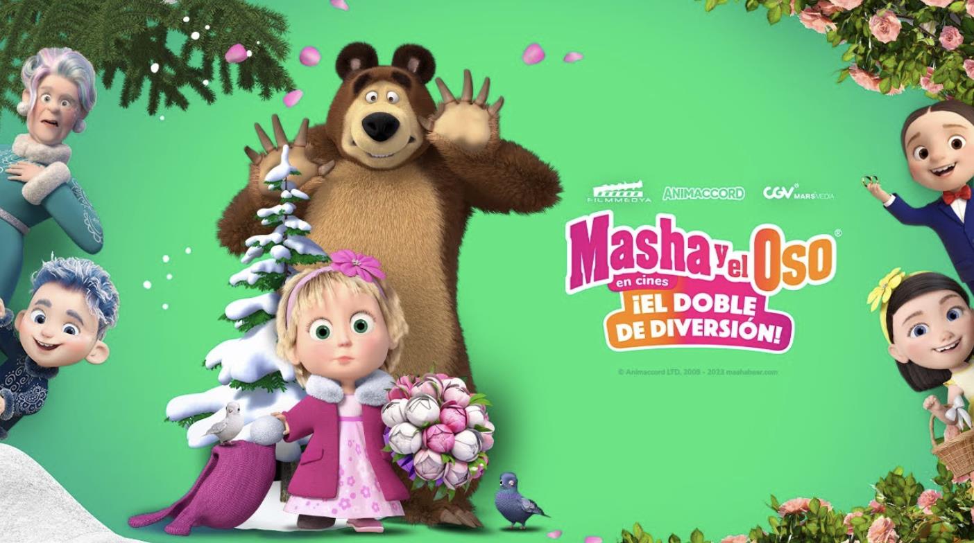 MASHA Y EL OSO: EL DOBLE DE DIVERSIÓN llega a cines - PortalGeek