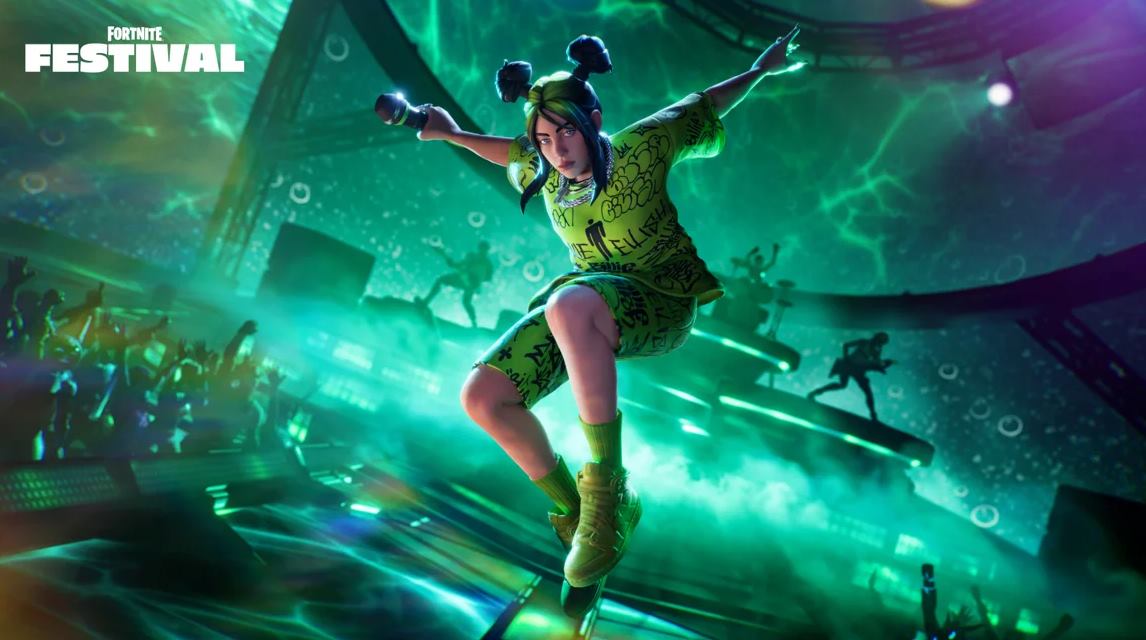 Fortnite Festival trae a Billie Eilish como ícono para la tercera ...