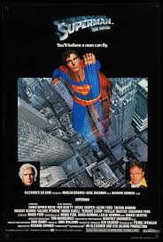 Superman: The Movie (1978) Original English One Sheet Movie Poster - Original Film Art - Vintage Movie Posters