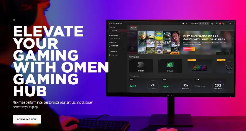 omen gaming hub 2025