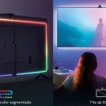 Nexxt Home presenta su Cinta LED de luz ambiental con cámara para televisores de 55-65 pulgadas en Colombia