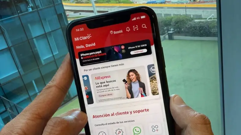 AliExpress en la SuperApp Mi Claro 2