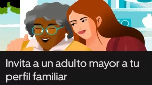 Foto invita a un adulto