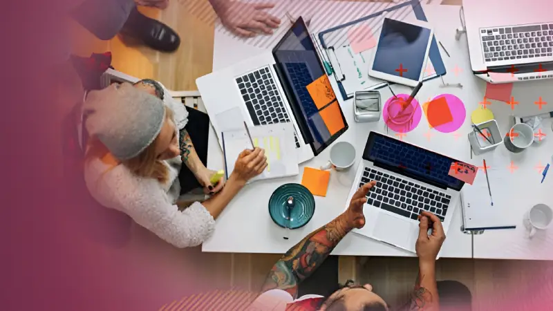 Imagen Check Point group working a