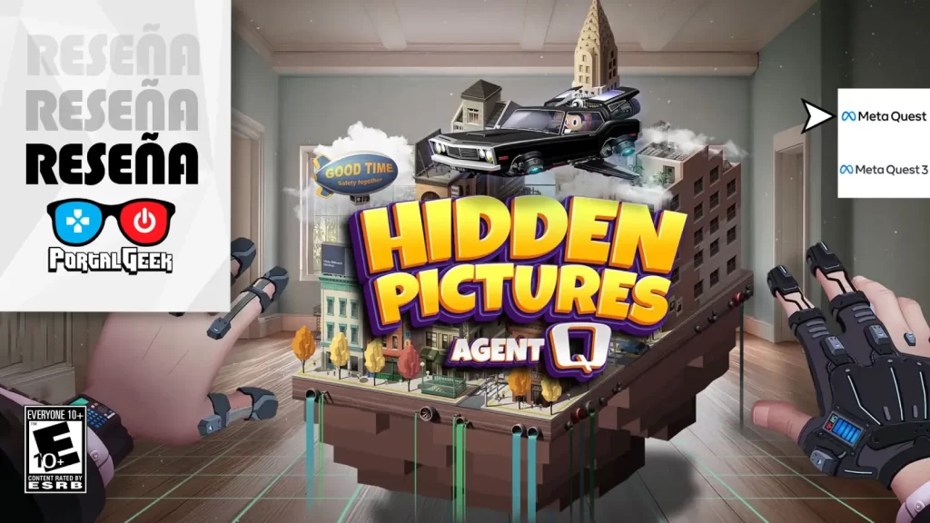 hidden pictures agent q reseña