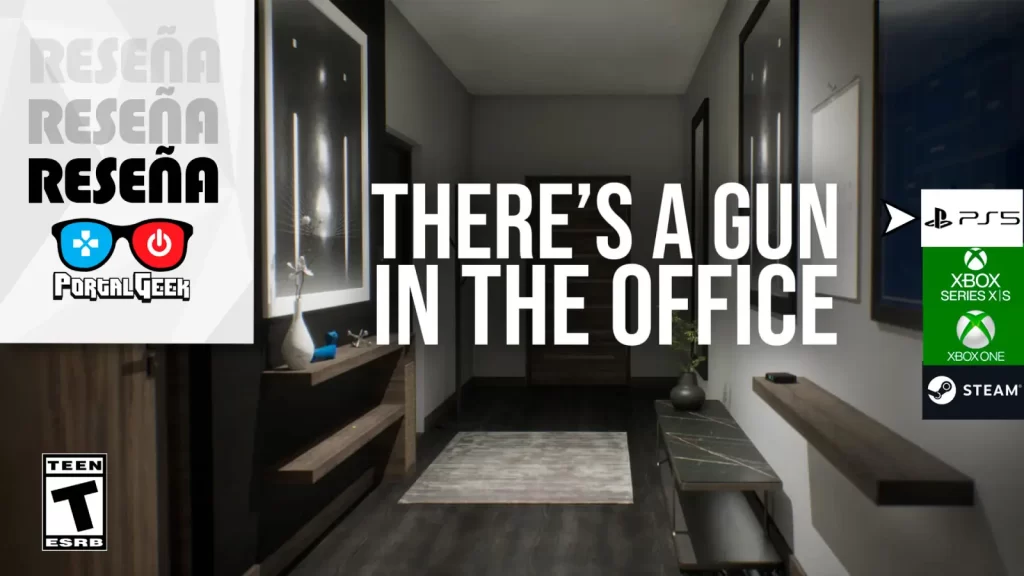 theres a gun in the office reseña