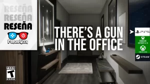 theres a gun in the office reseña