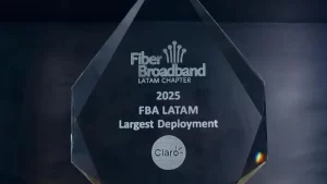 Reconocimiento por el despliegue de fibra óptica más grande del país 2