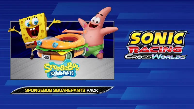sonic racing spongebob