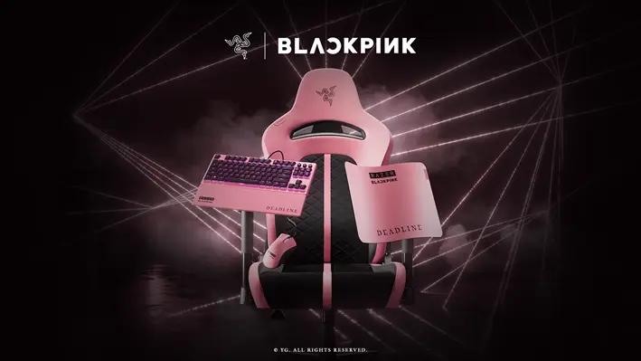 razer black pink