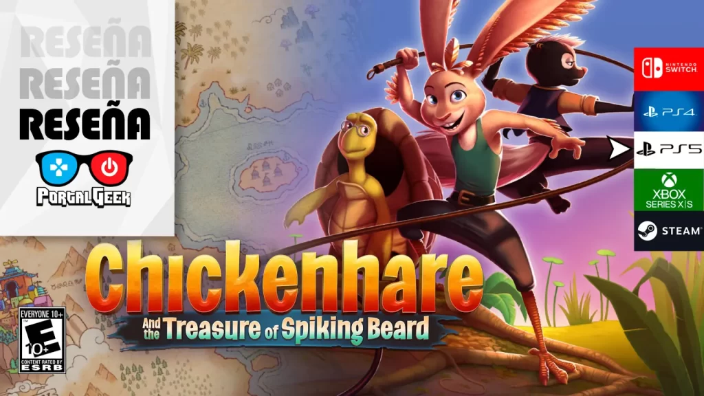 Chickenhare and the treasure of Spiking-Beard reseña