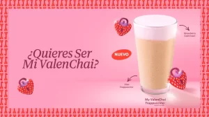 My ValenChai Frappuccino