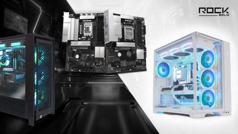 ASRock lanzó Rock, su nueva serie de motherboards