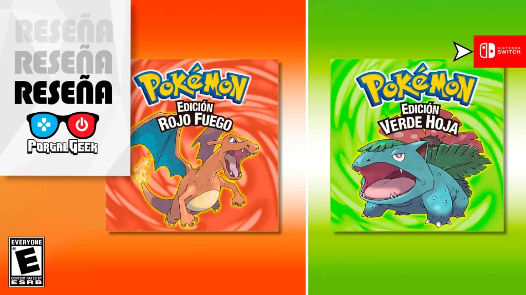 pokemon rojo fuego y verde hoja