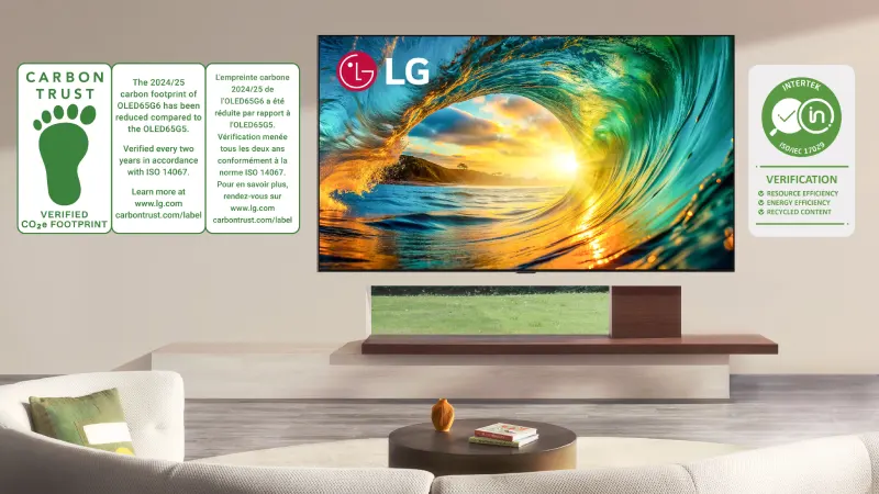 2026 LG OLED evo G6_ESG Certification