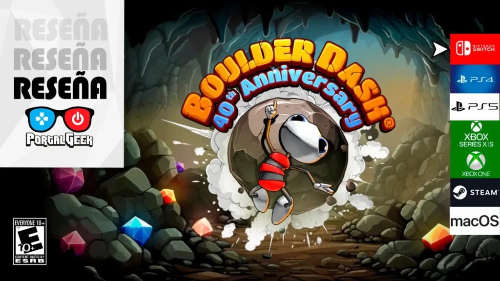 BOULDER DASH 40th Anniversary reseña