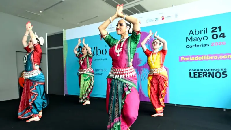 Muestra danza tradicional India