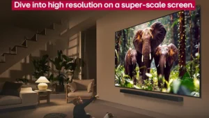 super escalado TV LG