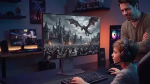 papa hijo gamer