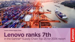 Lenovo Ranks 7