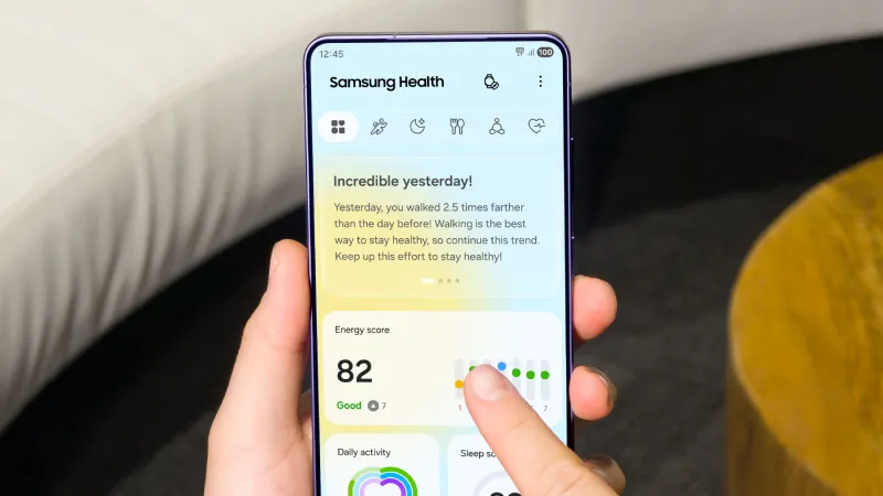 Samsung Health Home